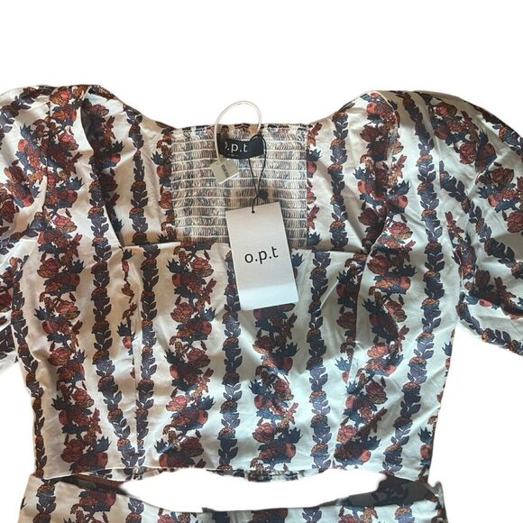 O.P.T NWT Cotton Linen Blend Sana Two Piece Set - Picture 5 of 11